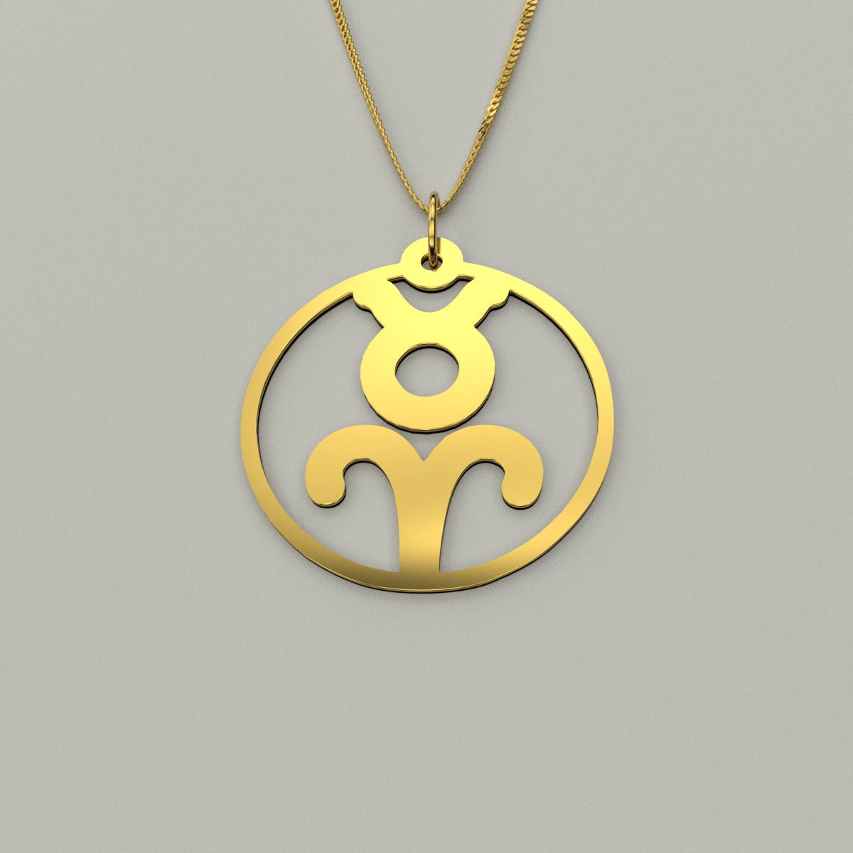 Aries & Taurus - Couple Necklace