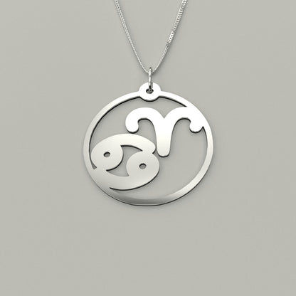 Aries & Cancer - Couple Necklace