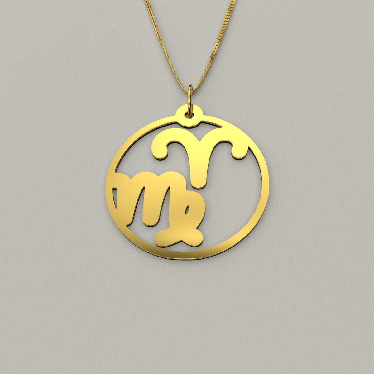 Aries & Virgo - Couple Necklace