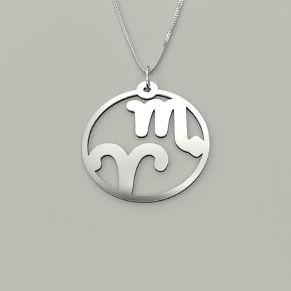 Aries & Scorpio - Couple Necklace