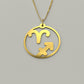 Aries & Sagittarius - Couple Necklace