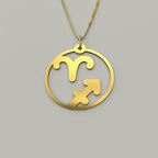Aries & Sagittarius - Couple Necklace