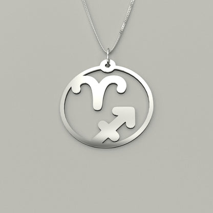 Aries & Sagittarius - Couple Necklace