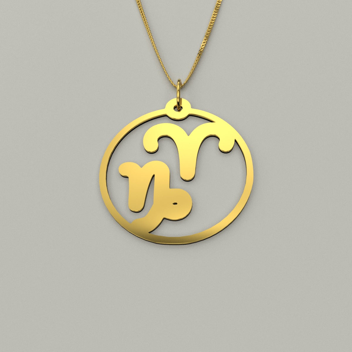 Aries & Capricorn - Couple Necklace