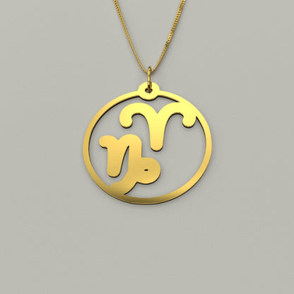 Aries & Capricorn - Couple Necklace