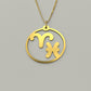 Aries & Pisces - Couple Necklace