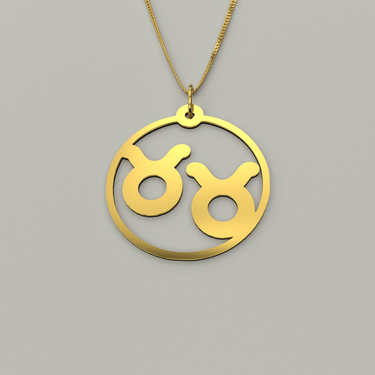 Taurus & Taurus - Couple Necklace