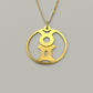 Taurus & Gemini - Couple Necklace