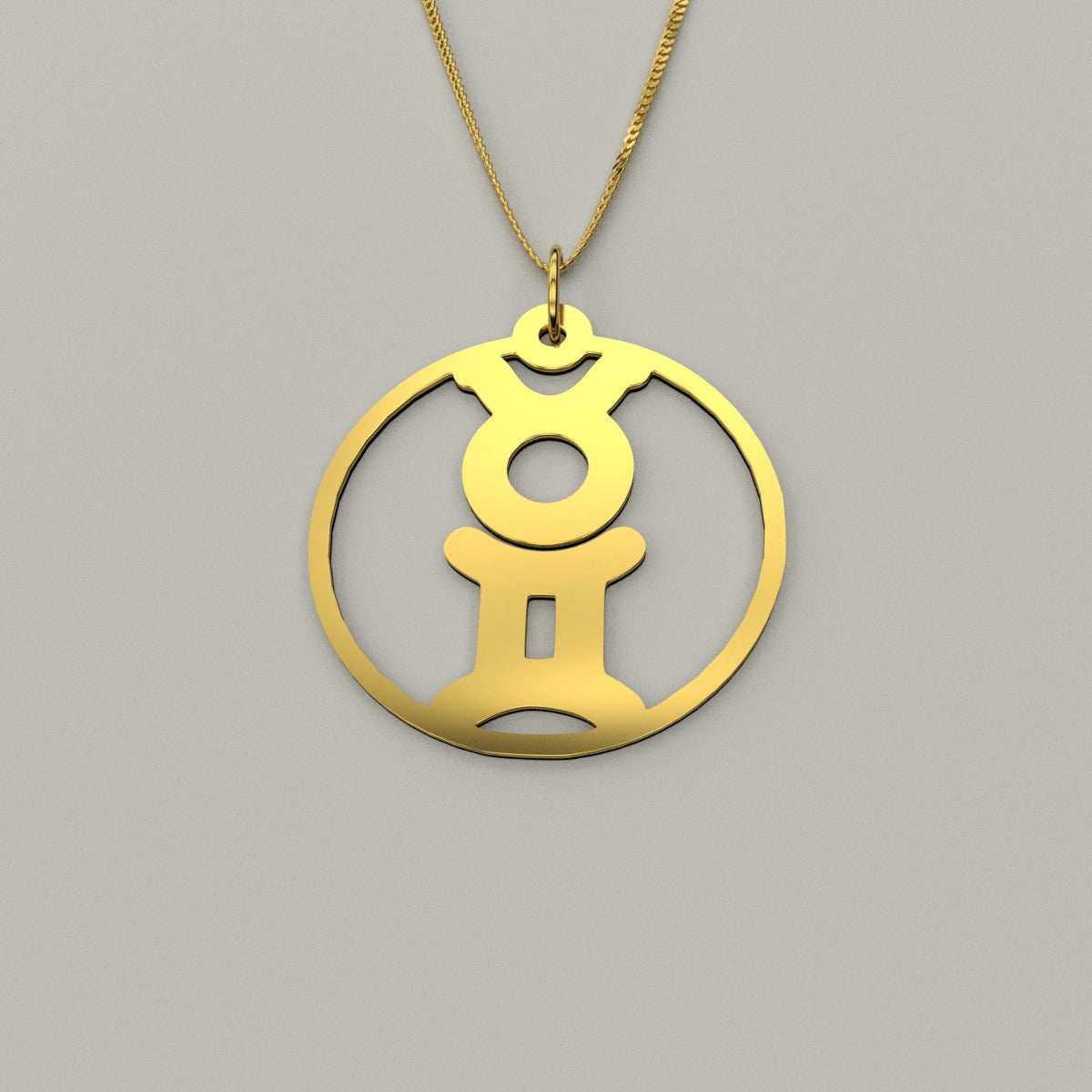 Taurus & Gemini - Couple Necklace