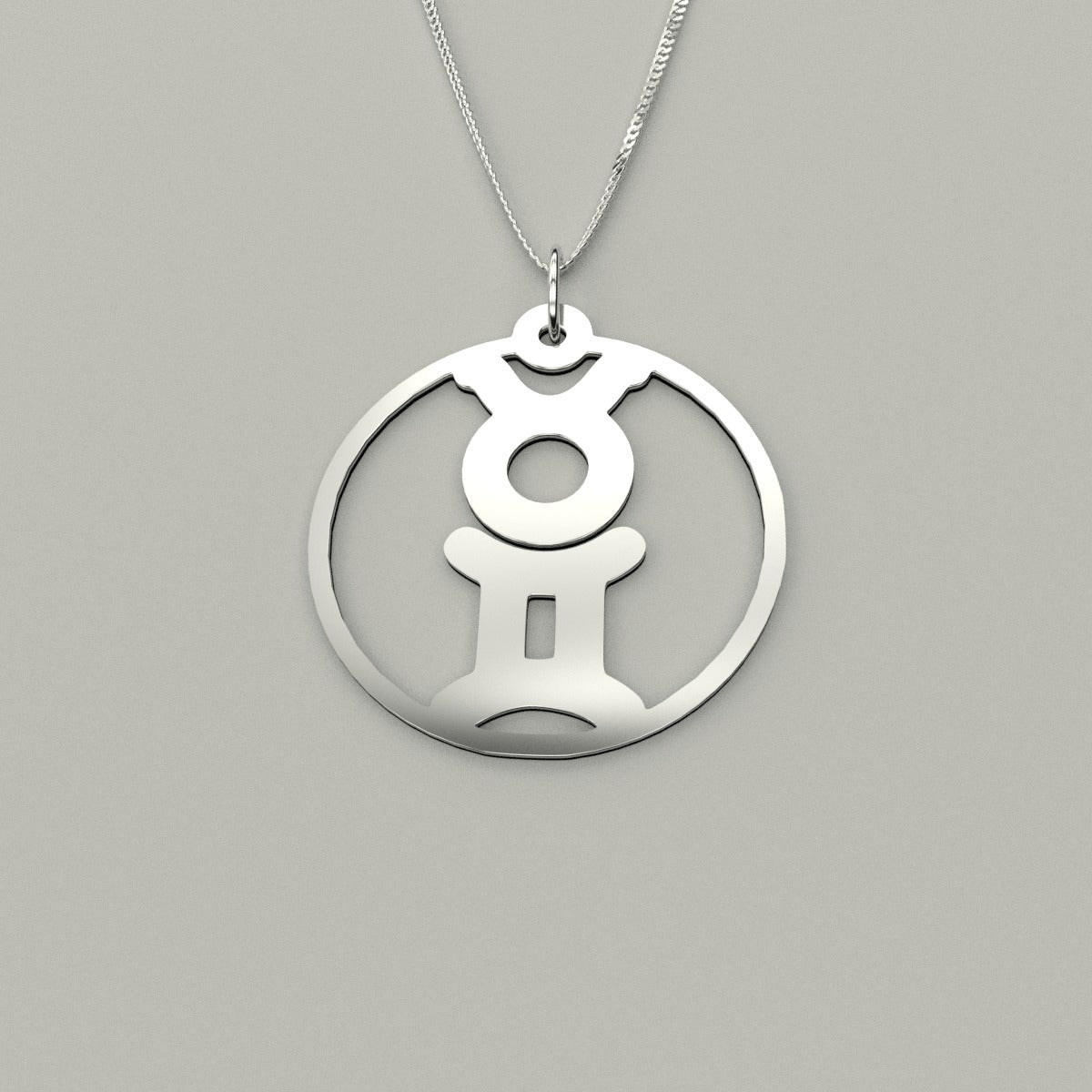 Taurus & Gemini - Couple Necklace