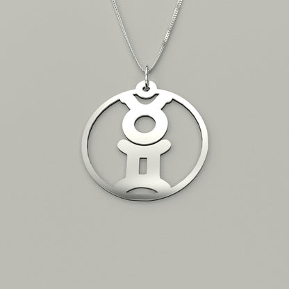 Taurus & Gemini - Couple Necklace