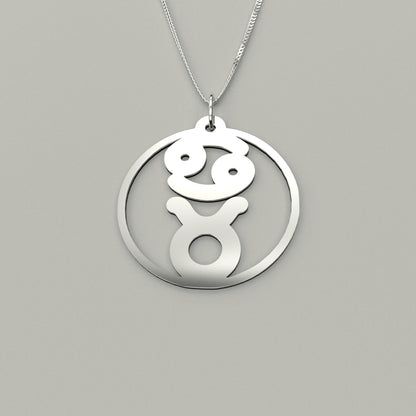 Taurus & Cancer - Couple Necklace