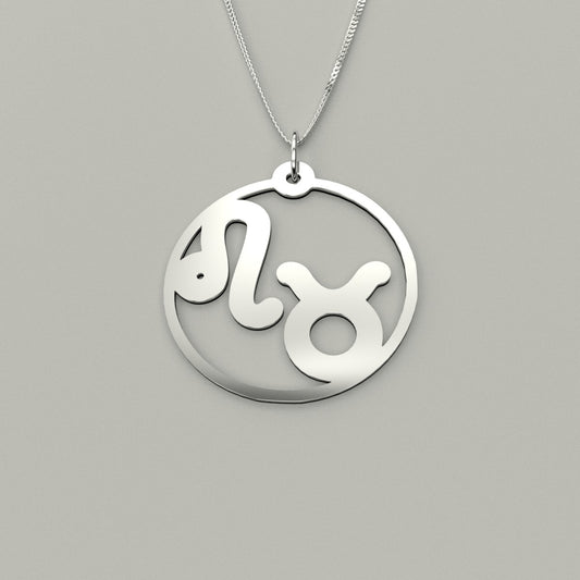 Taurus & Leo - Couple Necklace