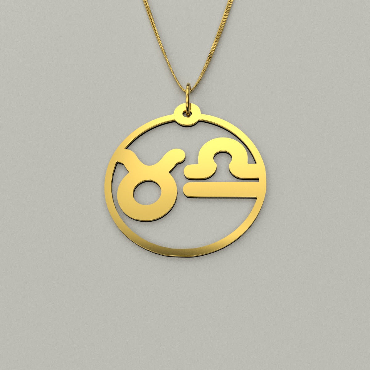 Taurus & Libra - Couple Necklace