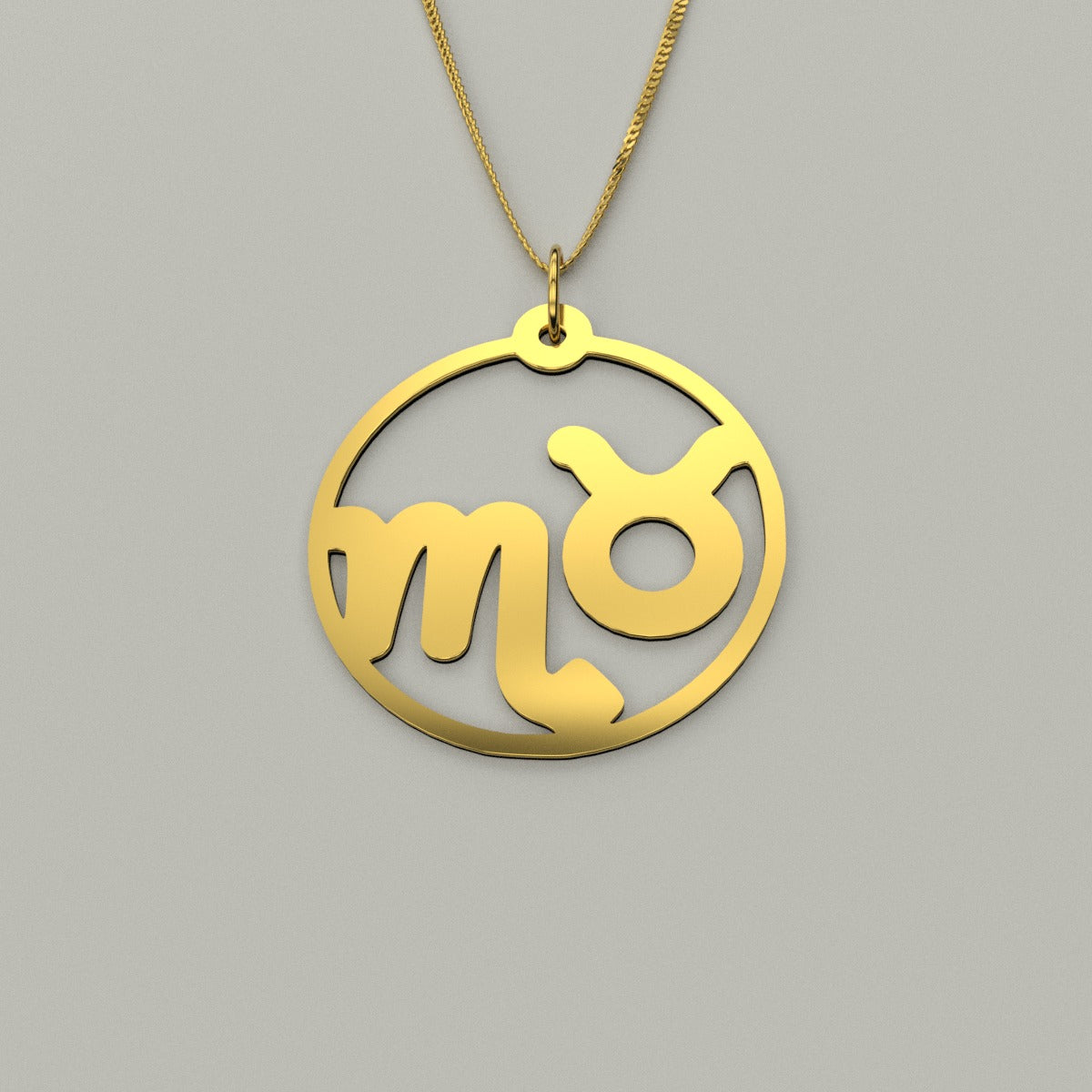 Taurus & Scorpio - Couple Necklace