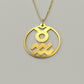 Taurus & Aquarius - Couple Necklace
