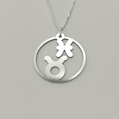 Taurus & Pisces - Couple Necklace