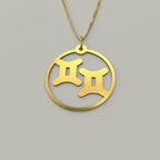 Gemini & Gemini - Couple Necklace