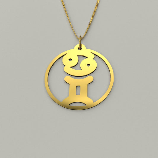 Gemini & Cancer - Couple Necklace