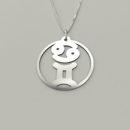 Gemini & Cancer - Couple Necklace