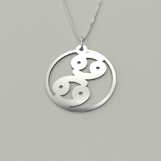 Cancer & Cancer - Couple Necklace