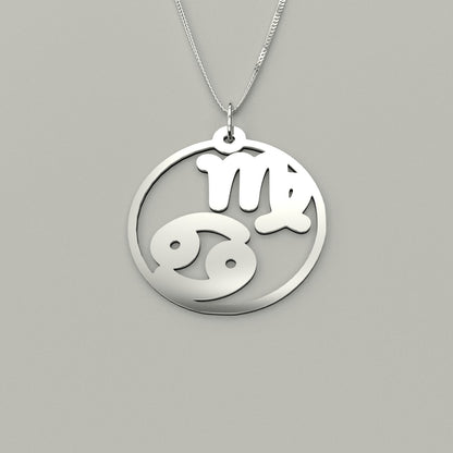 Cancer & Virgo - Couple Necklace