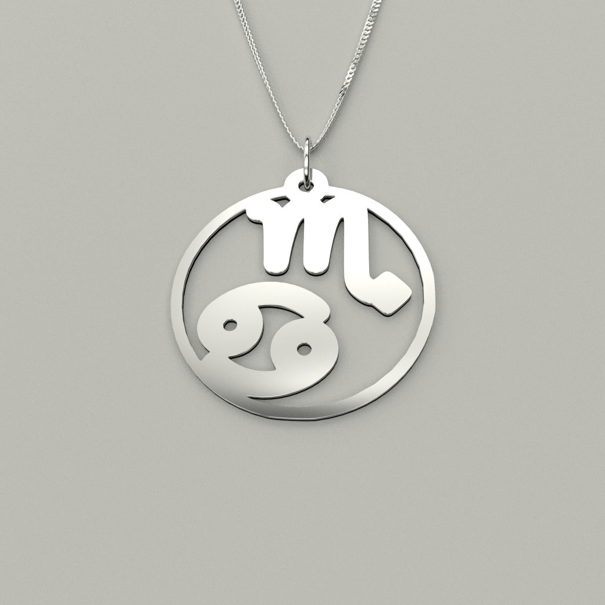 Cancer & Scorpio - Couple Necklace