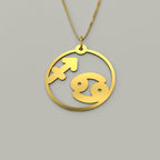 Cancer & Sagittarius - Couple Necklace