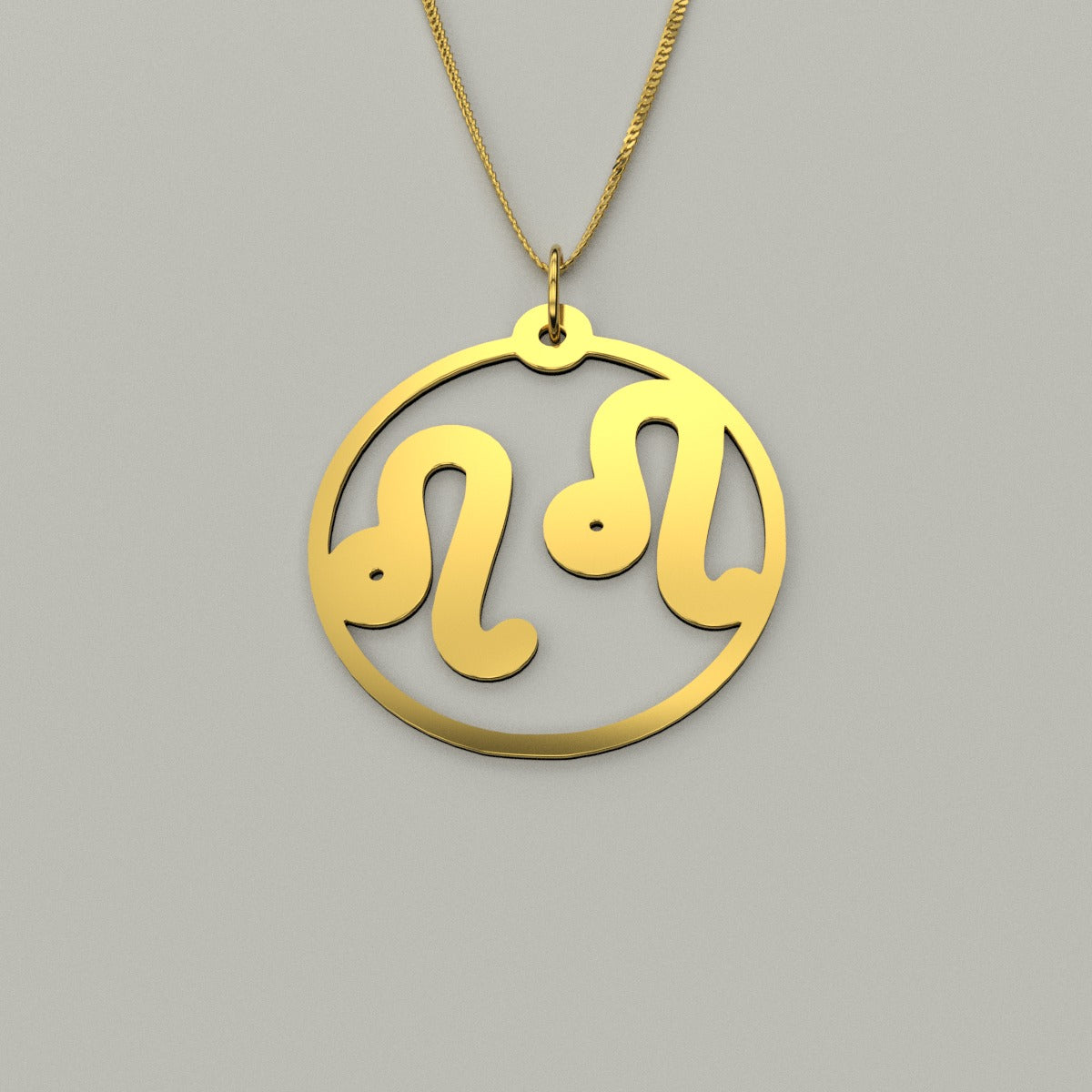 Leo & Leo - Couple Necklace