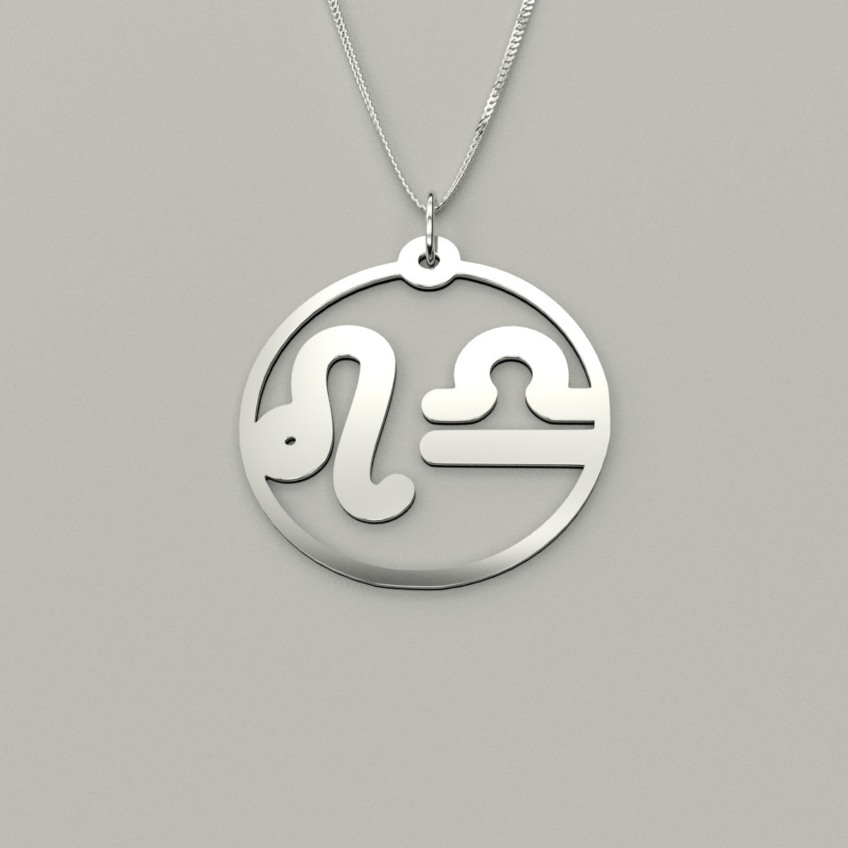 Leo & Libra - Couple Necklace