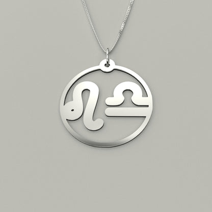 Leo & Libra - Couple Necklace