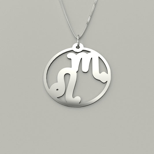 Leo & Scorpio - Couple Necklace
