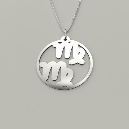 Virgo & Virgo - Couple Necklace