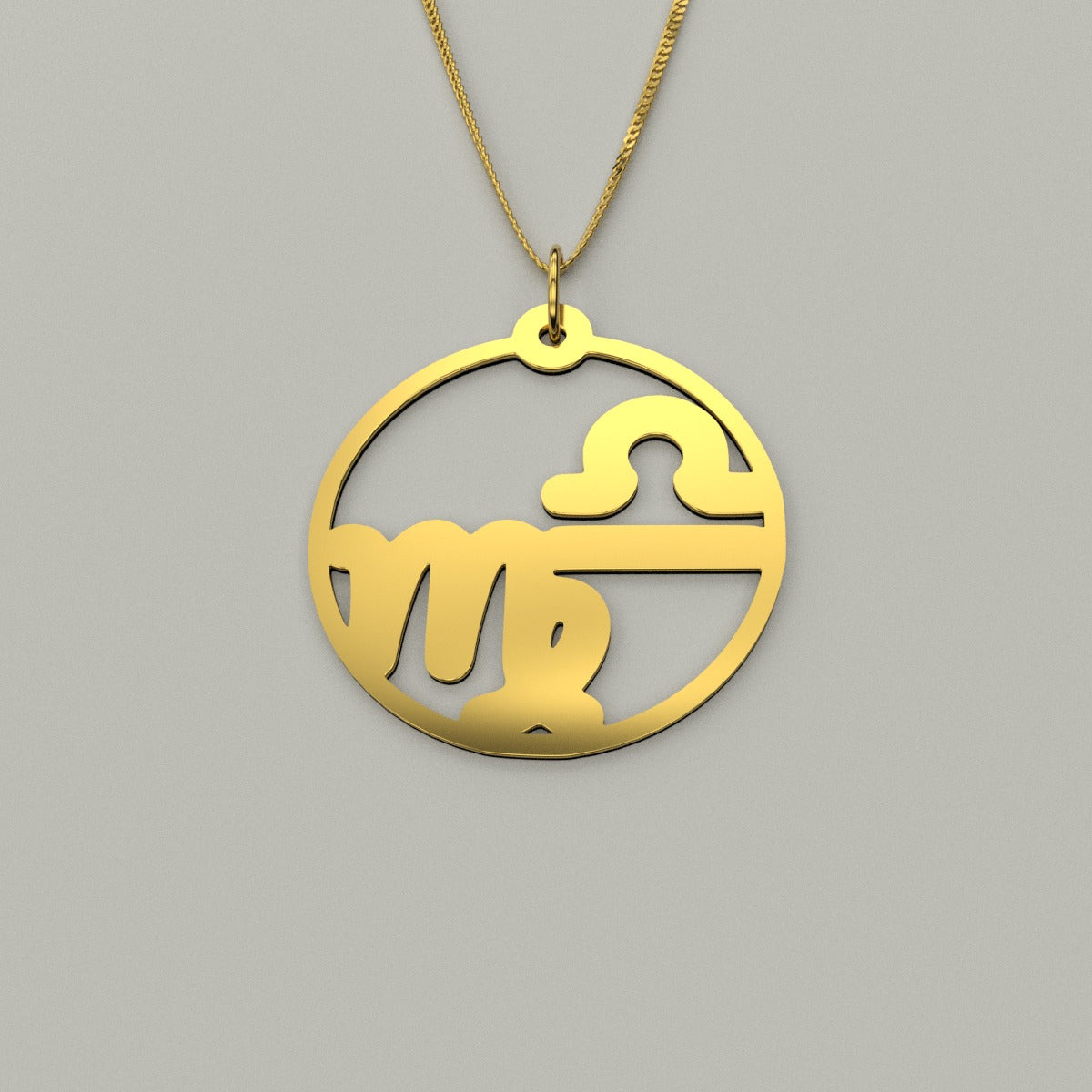 Virgo & Libra - Couple Necklace