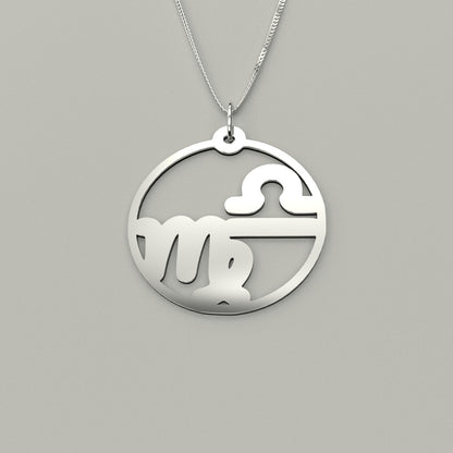 Virgo & Libra - Couple Necklace