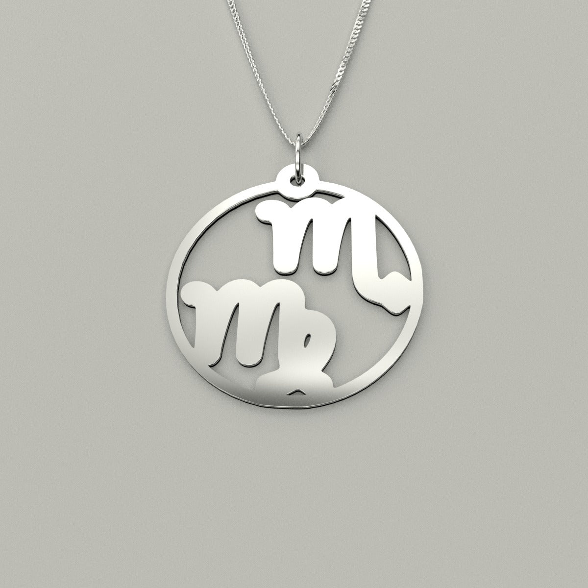 Virgo & Scorpio - Couple Necklace