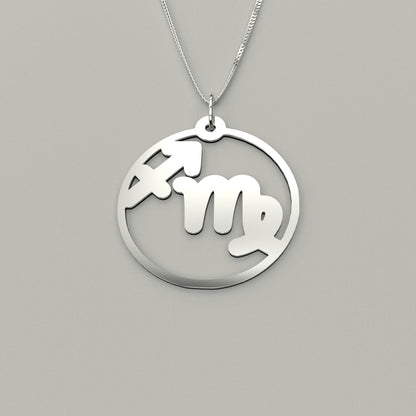 Virgo & Sagittarius - Couple Necklace