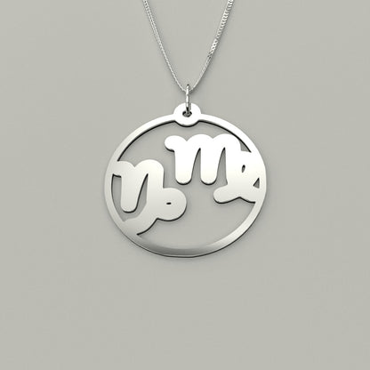 Virgo & Capricorn - Couple Necklace