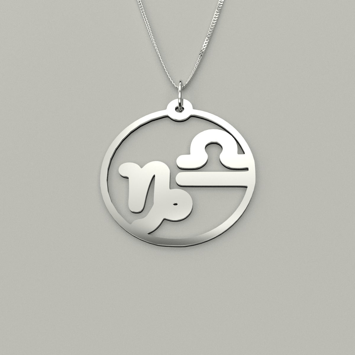 Libra & Capricorn - Couple Necklace