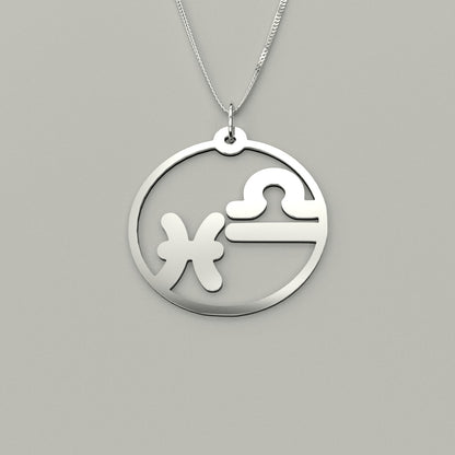 Libra & Pisces - Couple Necklace