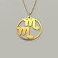 Scorpio & Scorpio - Couple Necklace