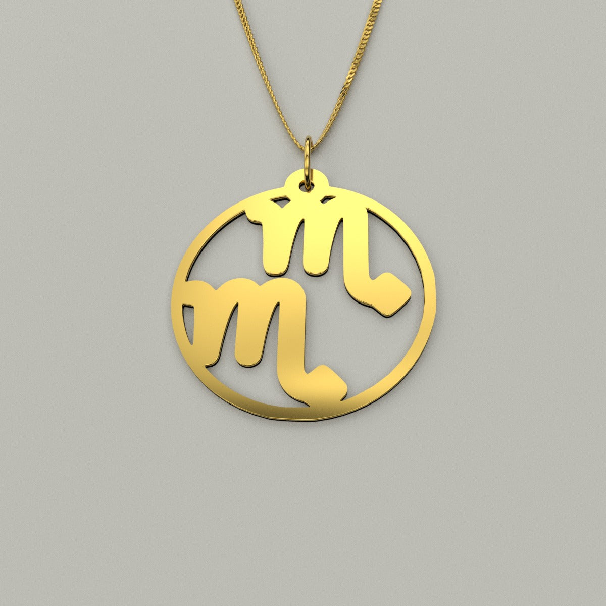 Scorpio & Scorpio - Couple Necklace