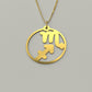 Scorpio & Sagittarius - Couple Necklace