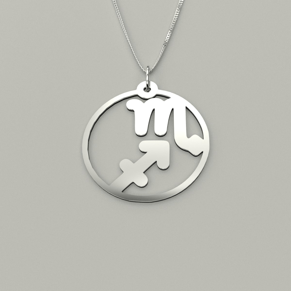 Scorpio & Sagittarius - Couple Necklace