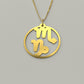Scorpio & Capricorn - Couple Necklace