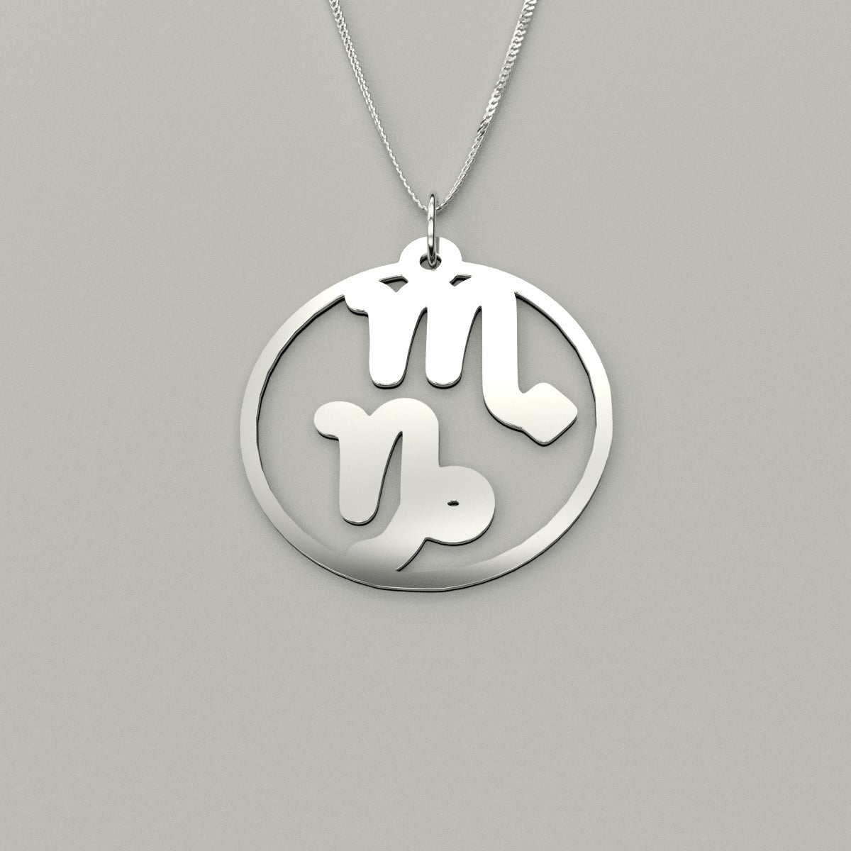 Scorpio & Capricorn - Couple Necklace