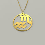 Scorpio & Aquarius - Couple Necklace