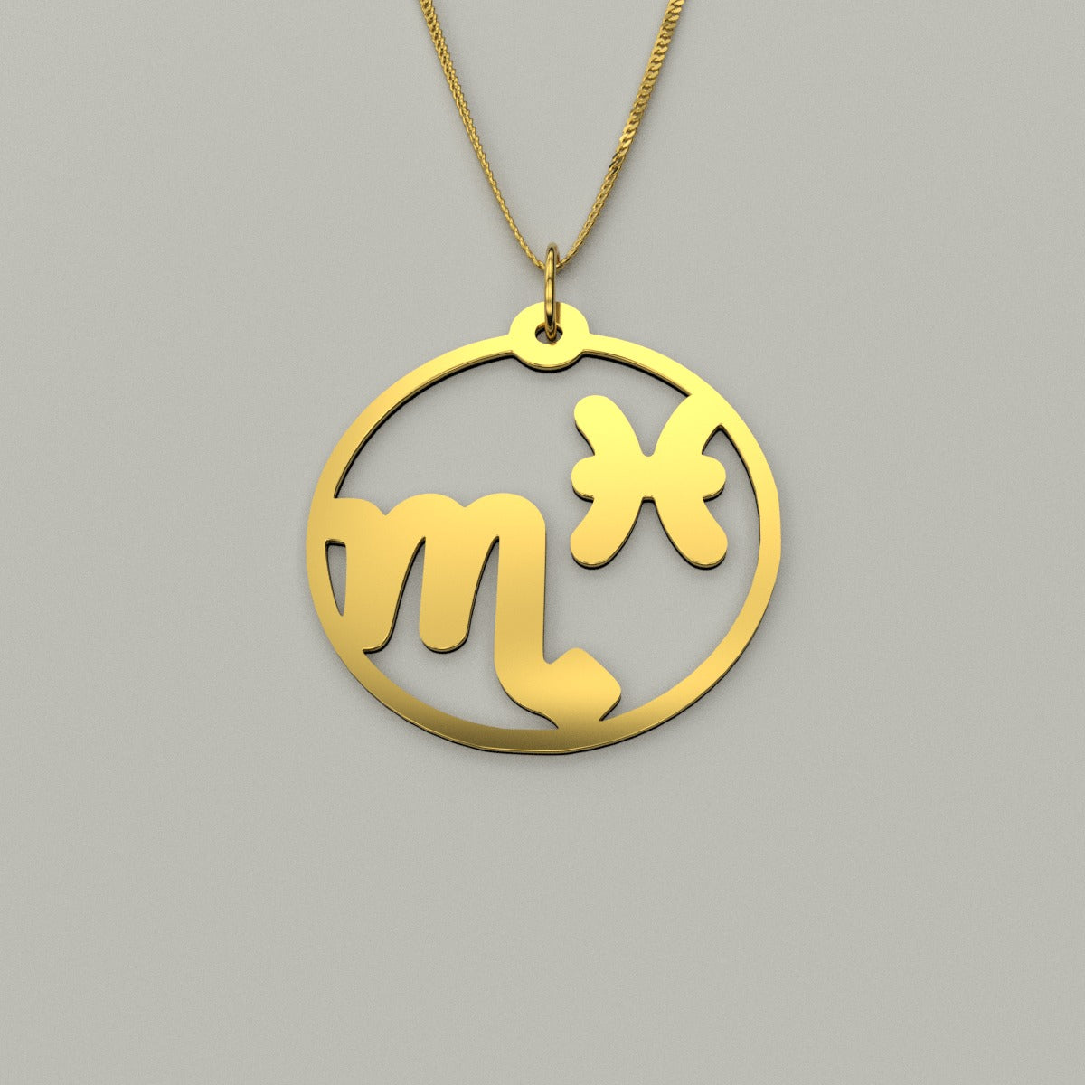 Scorpio & Pisces - Couple Necklace