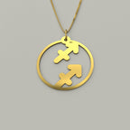 Sagittarius & Sagittarius - Couple Necklace