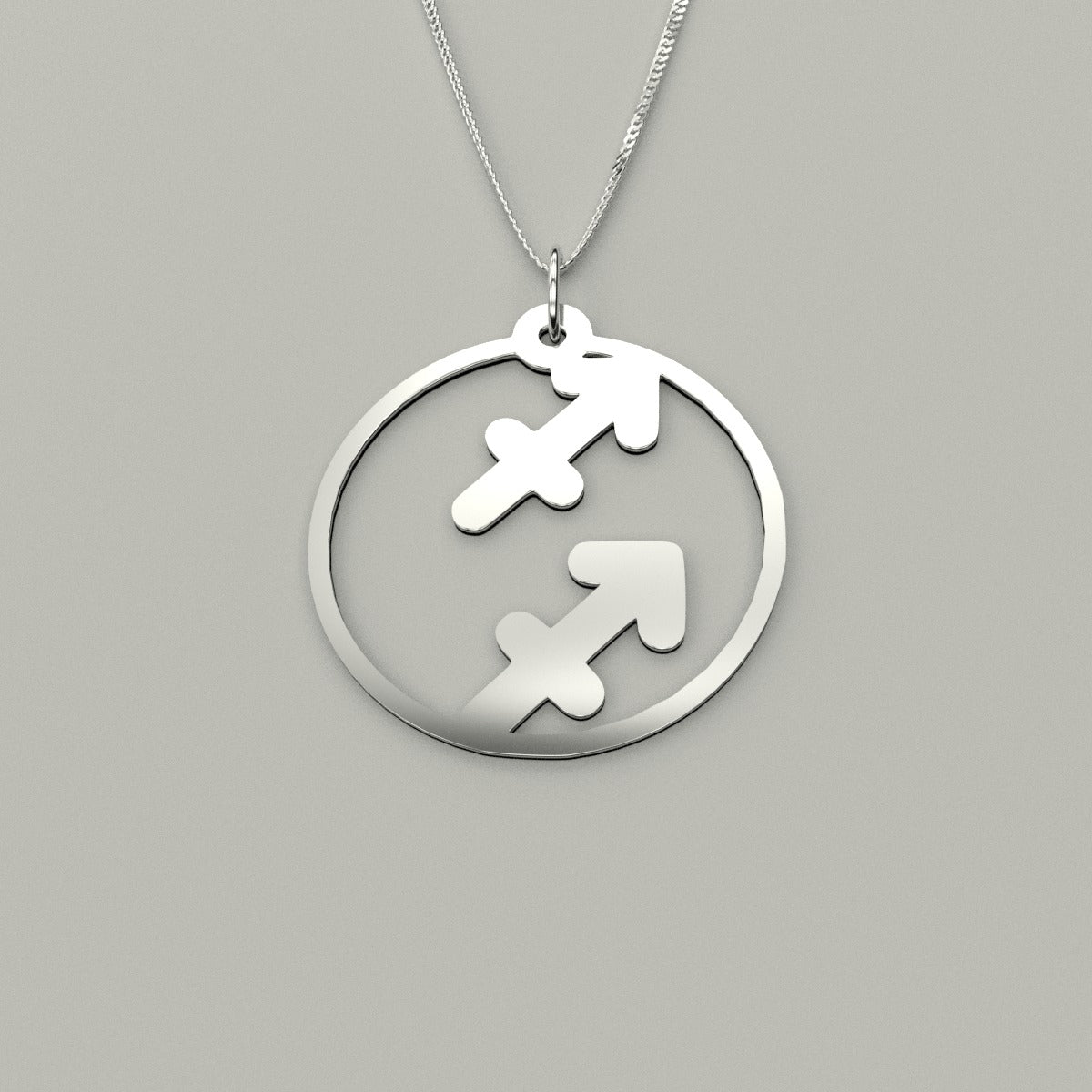 Sagittarius & Sagittarius - Couple Necklace